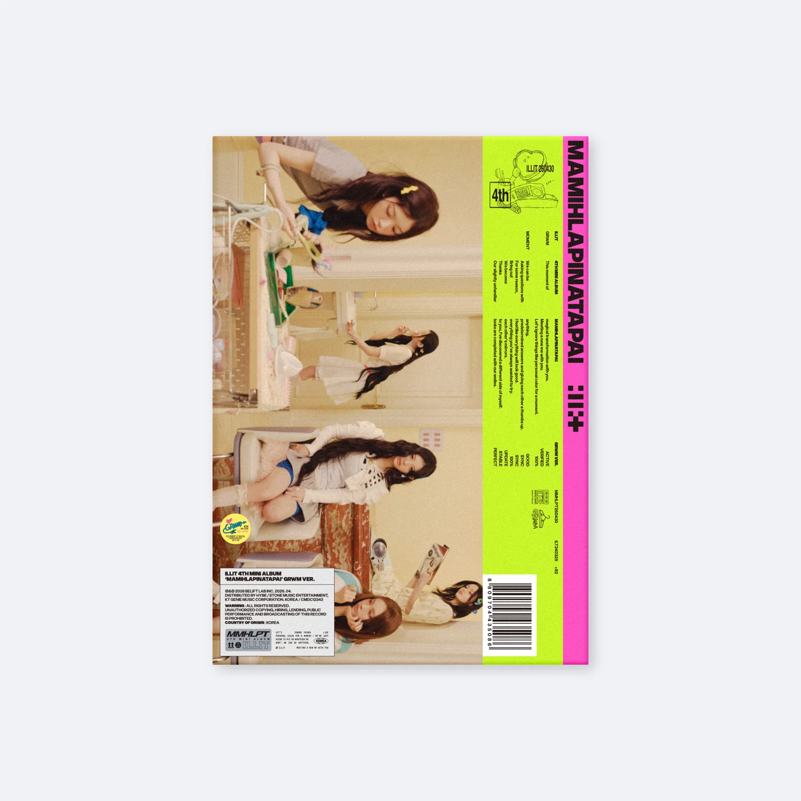 ILLIT 4TH MINI ALBUM - MAMIHLAPINATAPAI