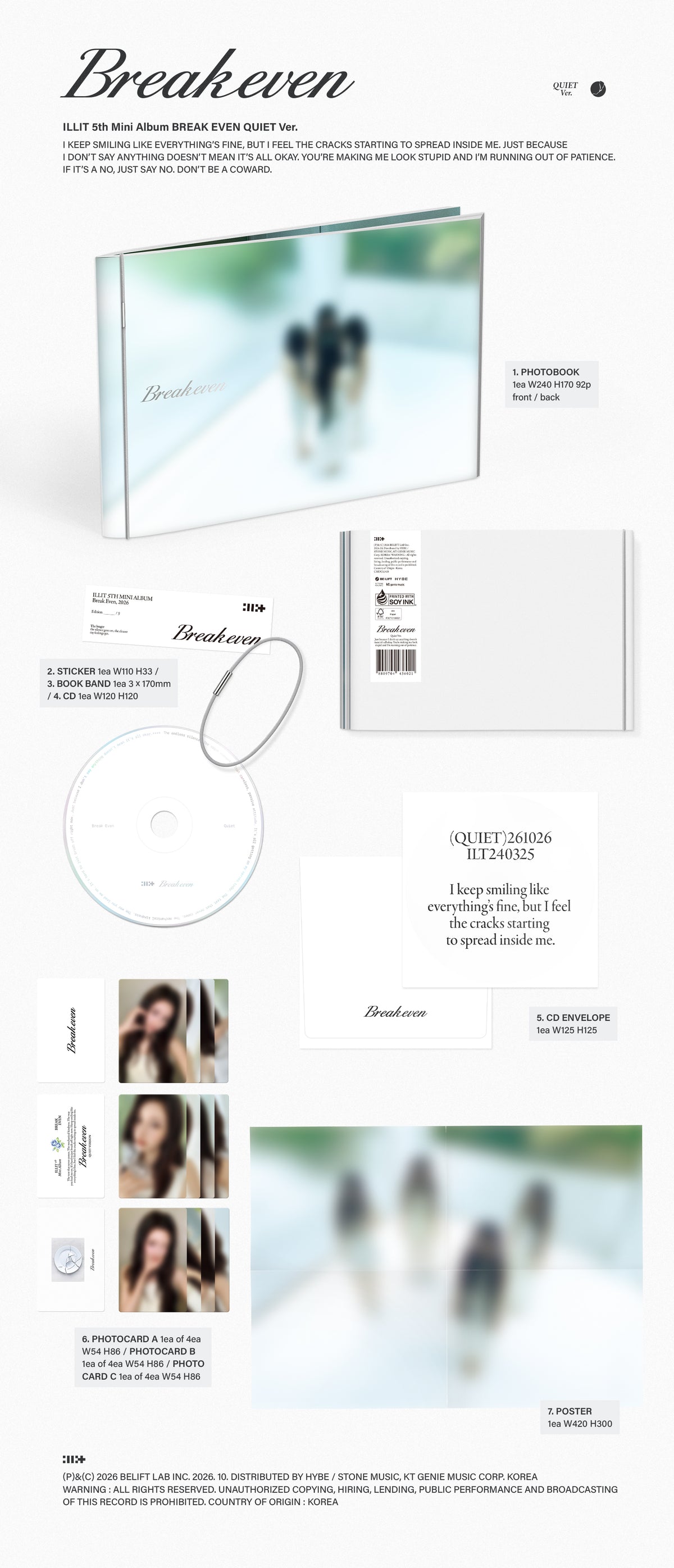 ILLIT - 5TH MINI ALBUM [BREAK EVEN]
