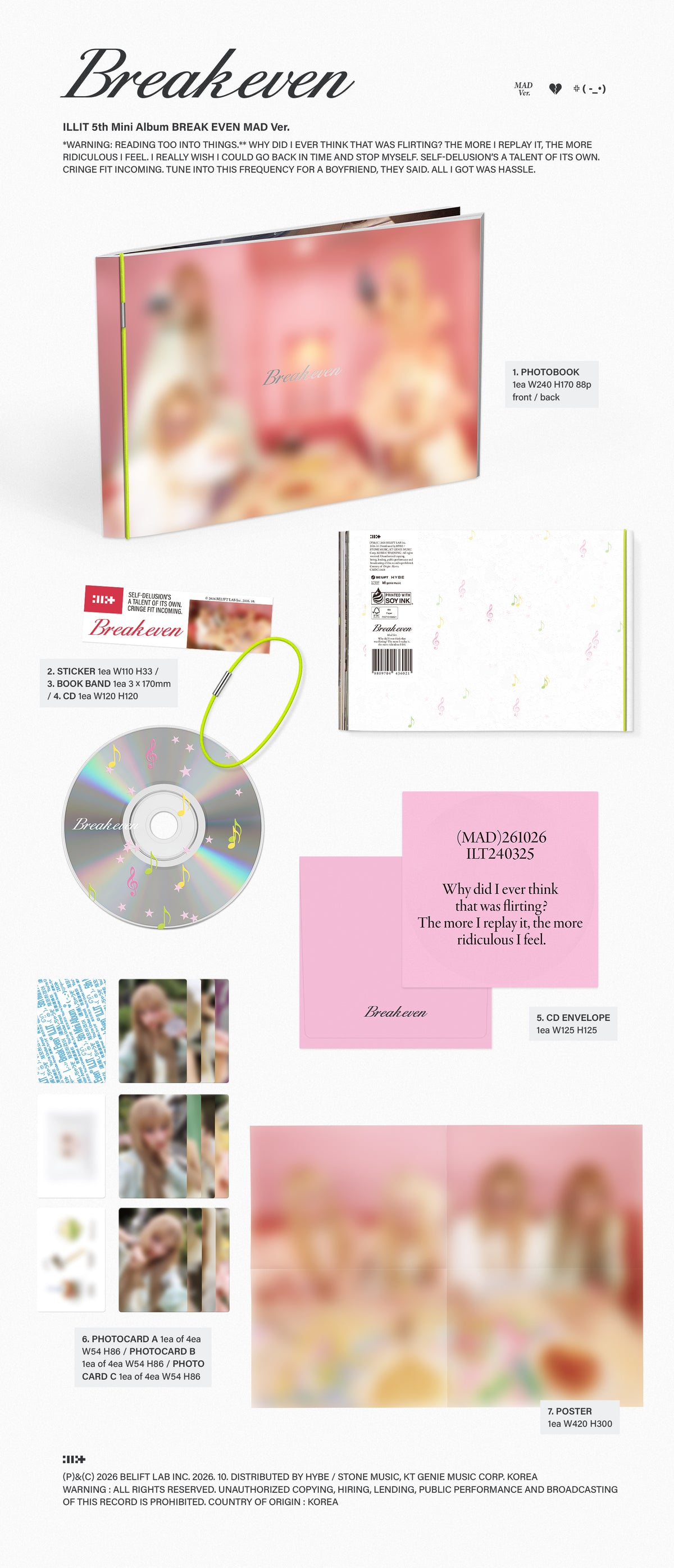 ILLIT - 5TH MINI ALBUM [BREAK EVEN]
