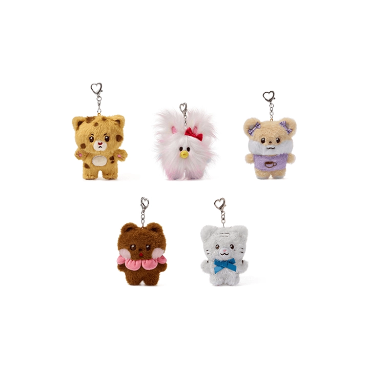 ILLIT - [DEARLIT FROM YOUR DEAREST FRIENDS] OFFICIAL MD PLUSH KEYRING