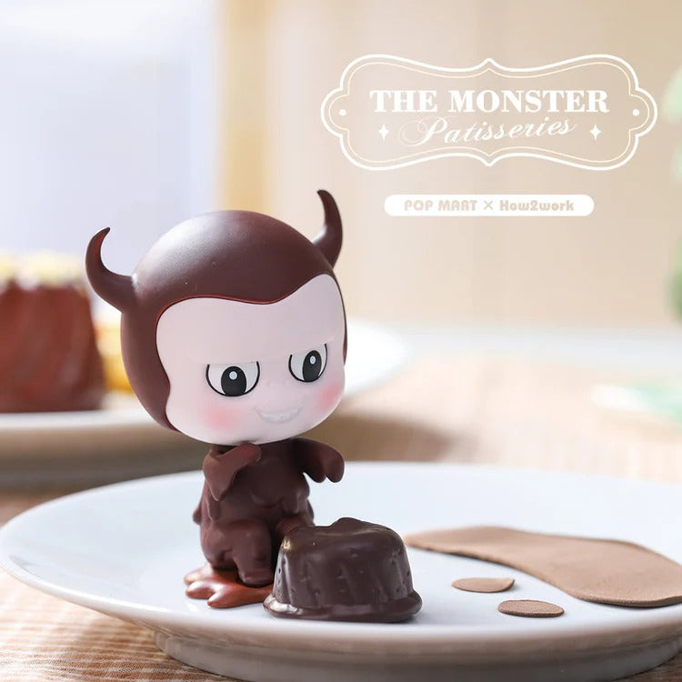 POP MART Authentic THE MONSTER Labubu Patisseries Mystery Box 12 Design (1 Piece)