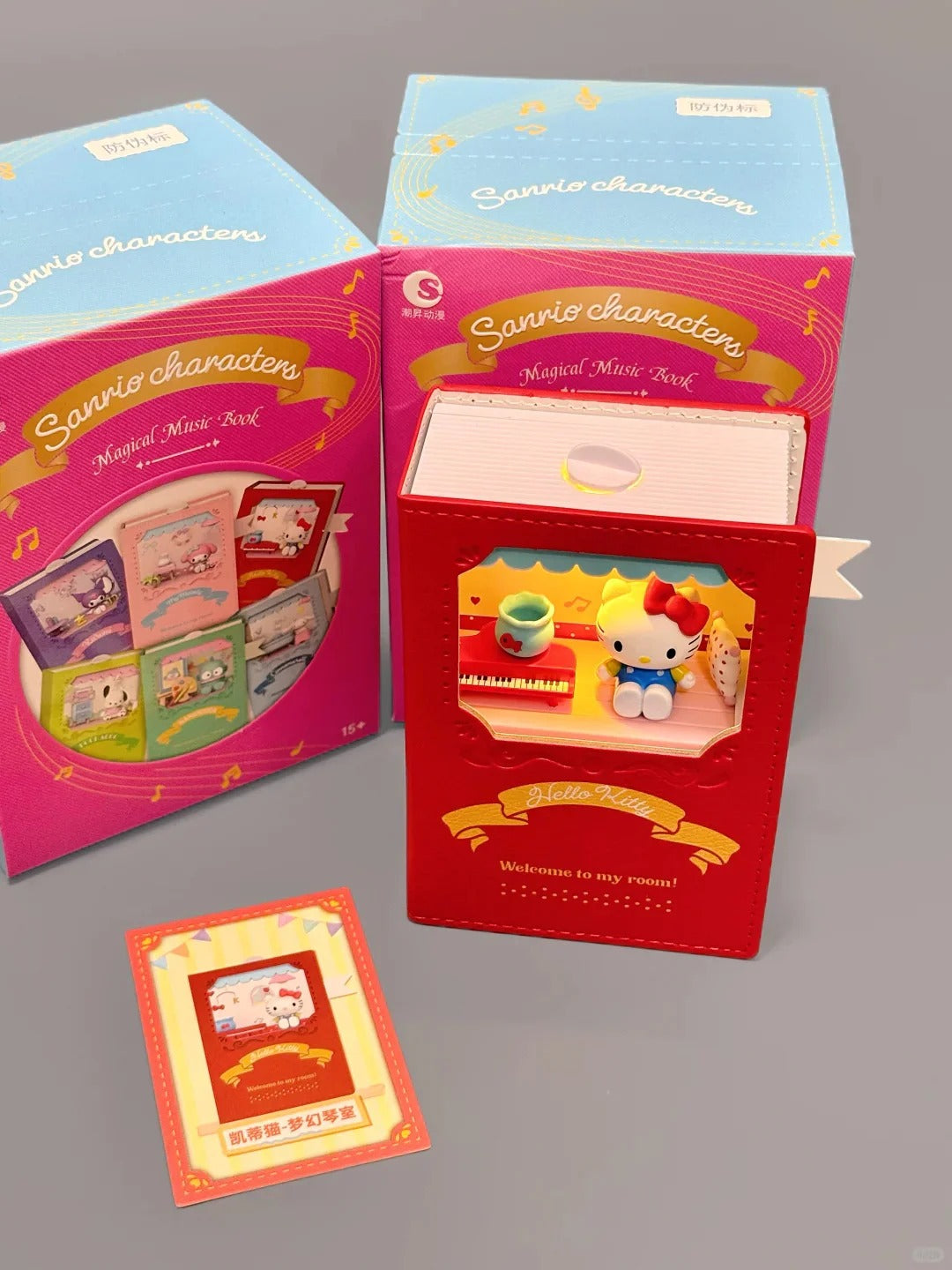 SANRIO Authentic Musical Book Mystery Box 6 Designs