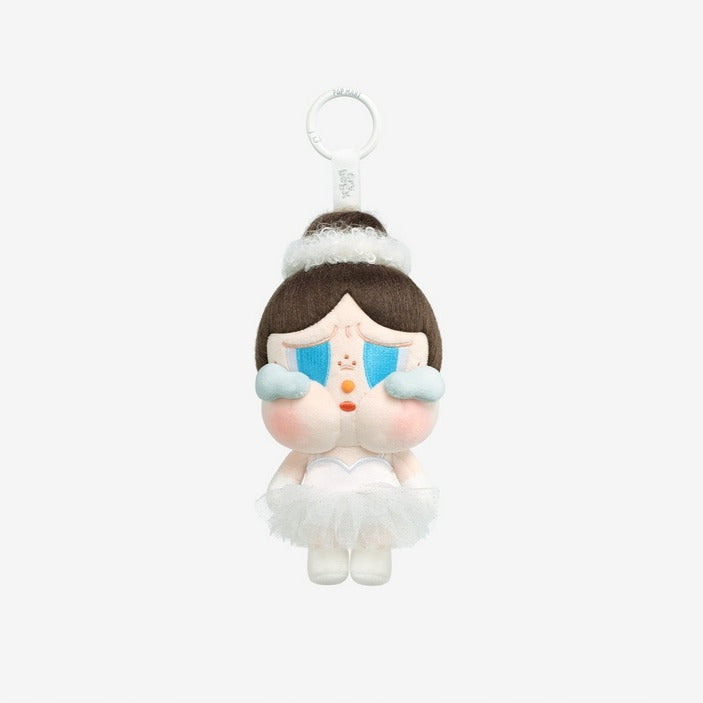 POP MART Authentic CryBaby Shiny White Plush