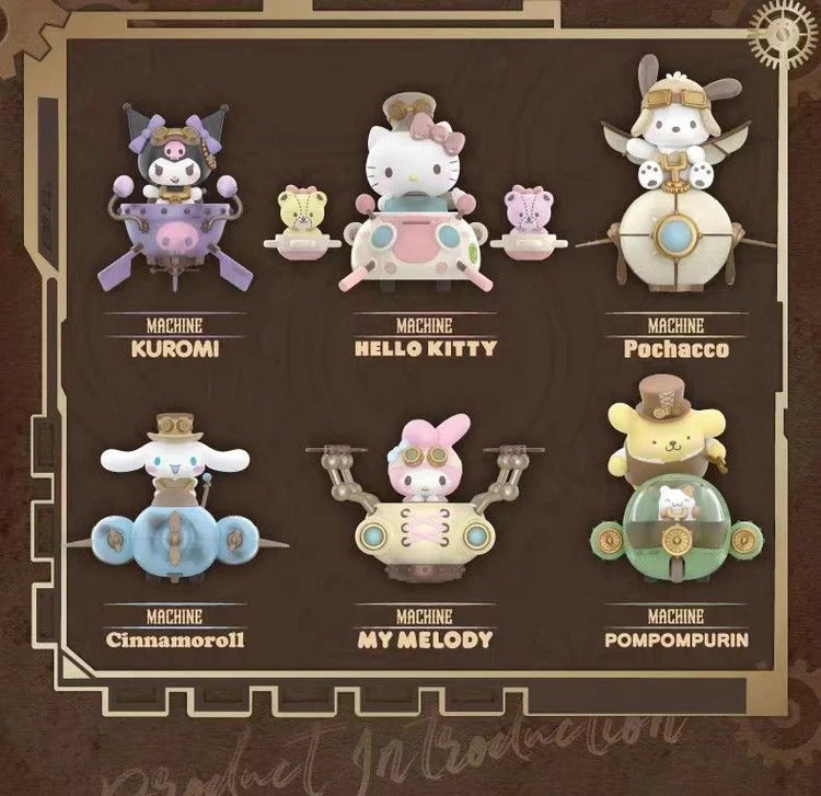 SANRIO Steampunk Mystery Box 6 Designs (1 Piece)