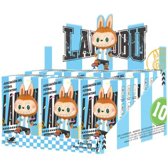 POP MART Authentic THE MONSTERS Labubu Argentina Soccer Mystery Box 6 Designs (1 Piece)
