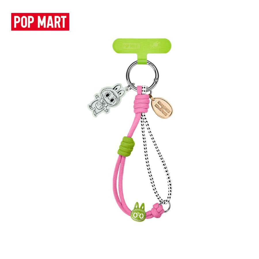 POP MART Authentic THE MONSTERS Labubu 10th Anniversary Series Phone Charm Mystery Box