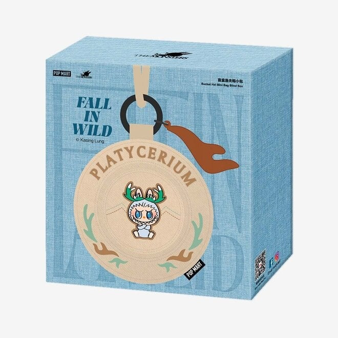 POP MART Authentic THE MONSTERS Bucket Hat Hanging Pouch Mystery Box 6 Designs