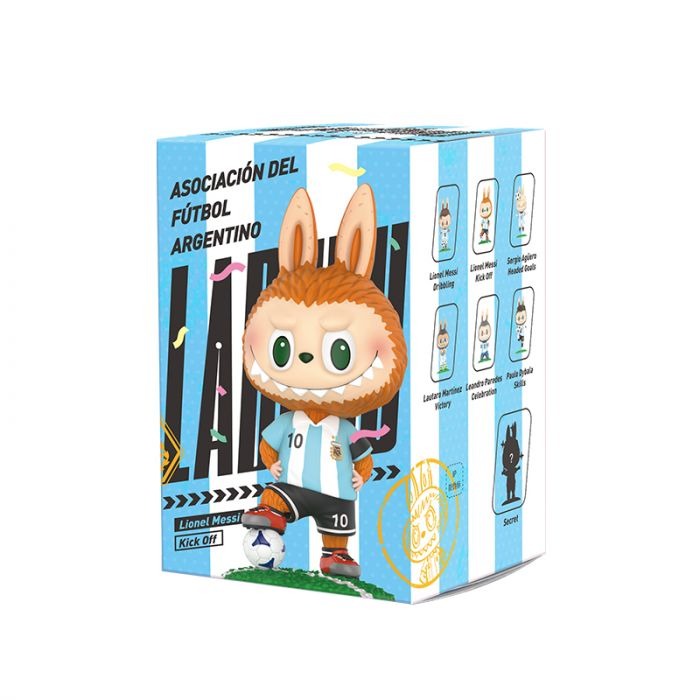 POP MART Authentic THE MONSTERS Labubu Argentina Soccer Mystery Box 6 Designs (1 Piece)