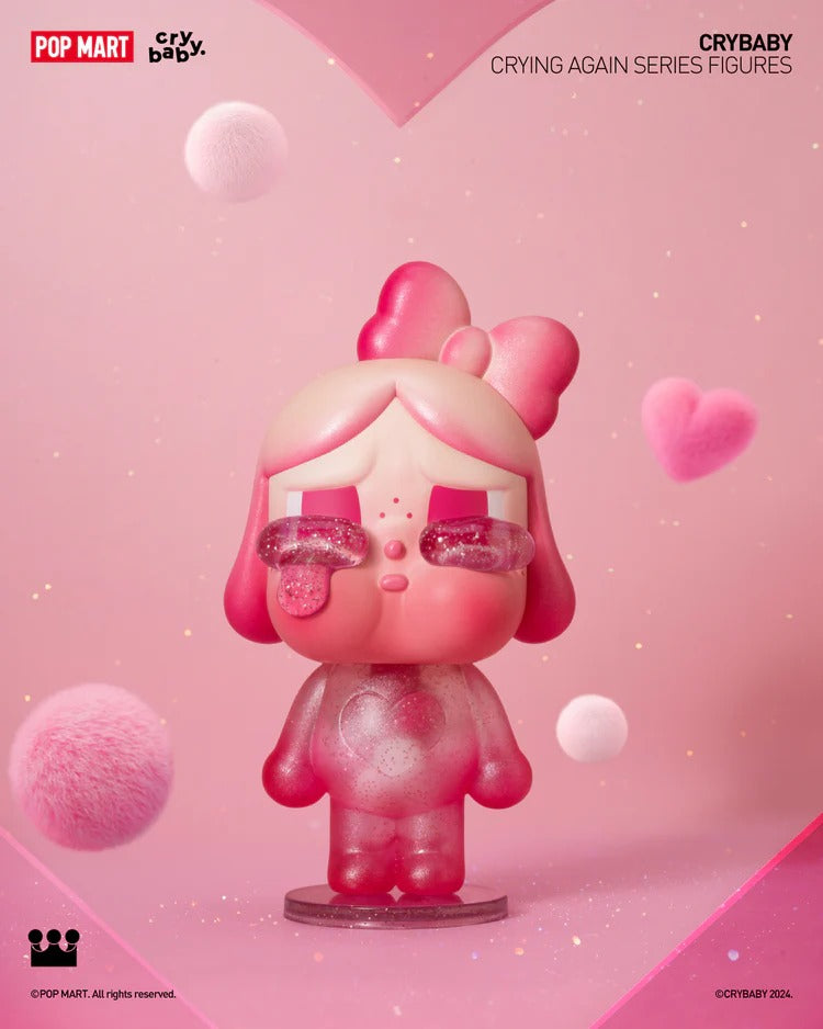 POP MART Authentic CRYBABY Crying Again Series Figures 12 Design Mystery Box (1 Piece)