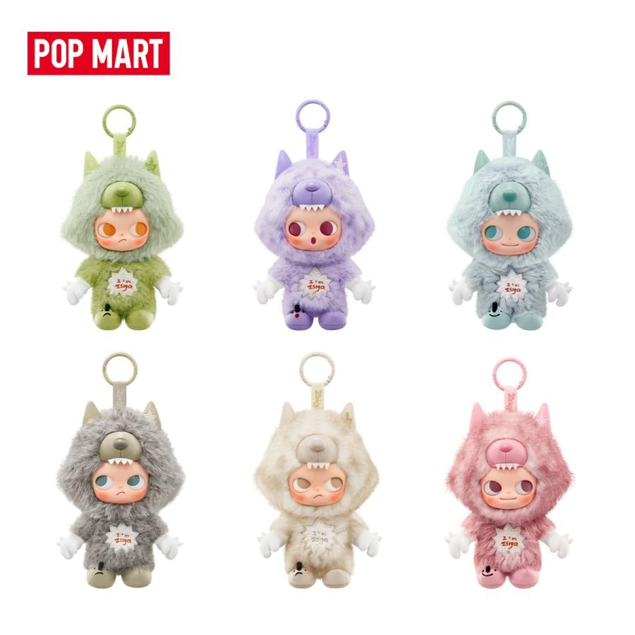 POP MART Authentic ZSIGA I'm Zsiga Series Plush Pendant Mystery Box 6 Designs