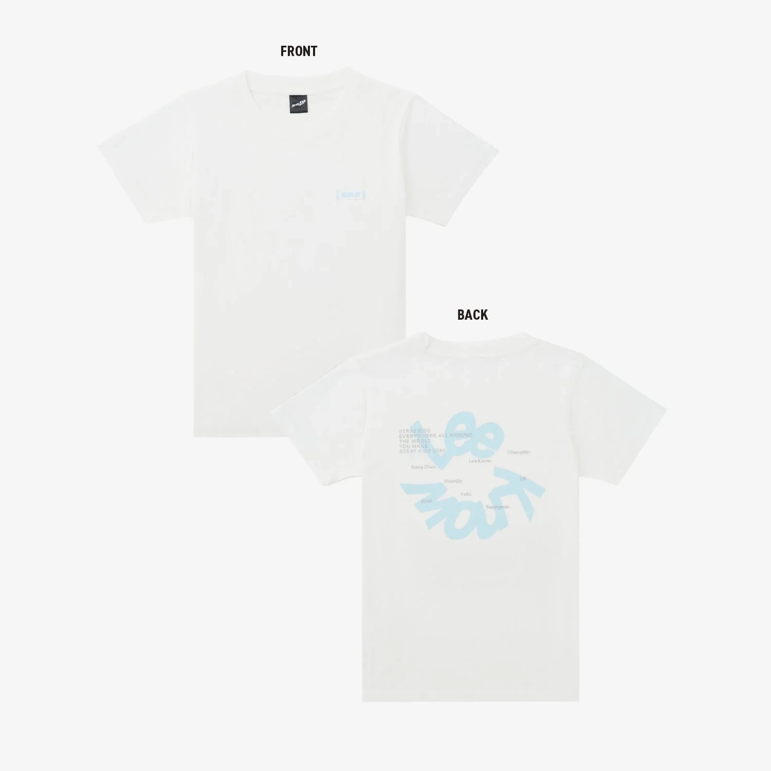 STRAY KIDS - [RUN IT JAPAN] T-SHIRT