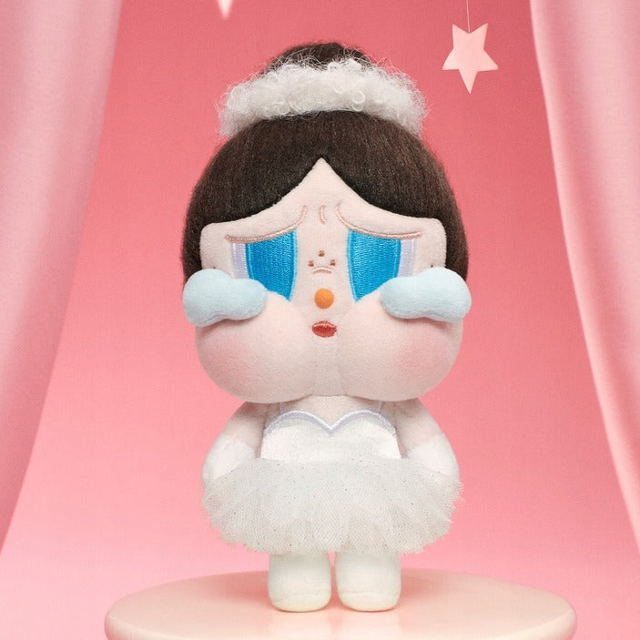 POP MART Authentic CryBaby Shiny White Plush