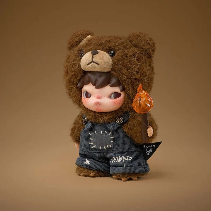 POP MART Authentic HIRONO Plush Living Wild - Fight for Joy