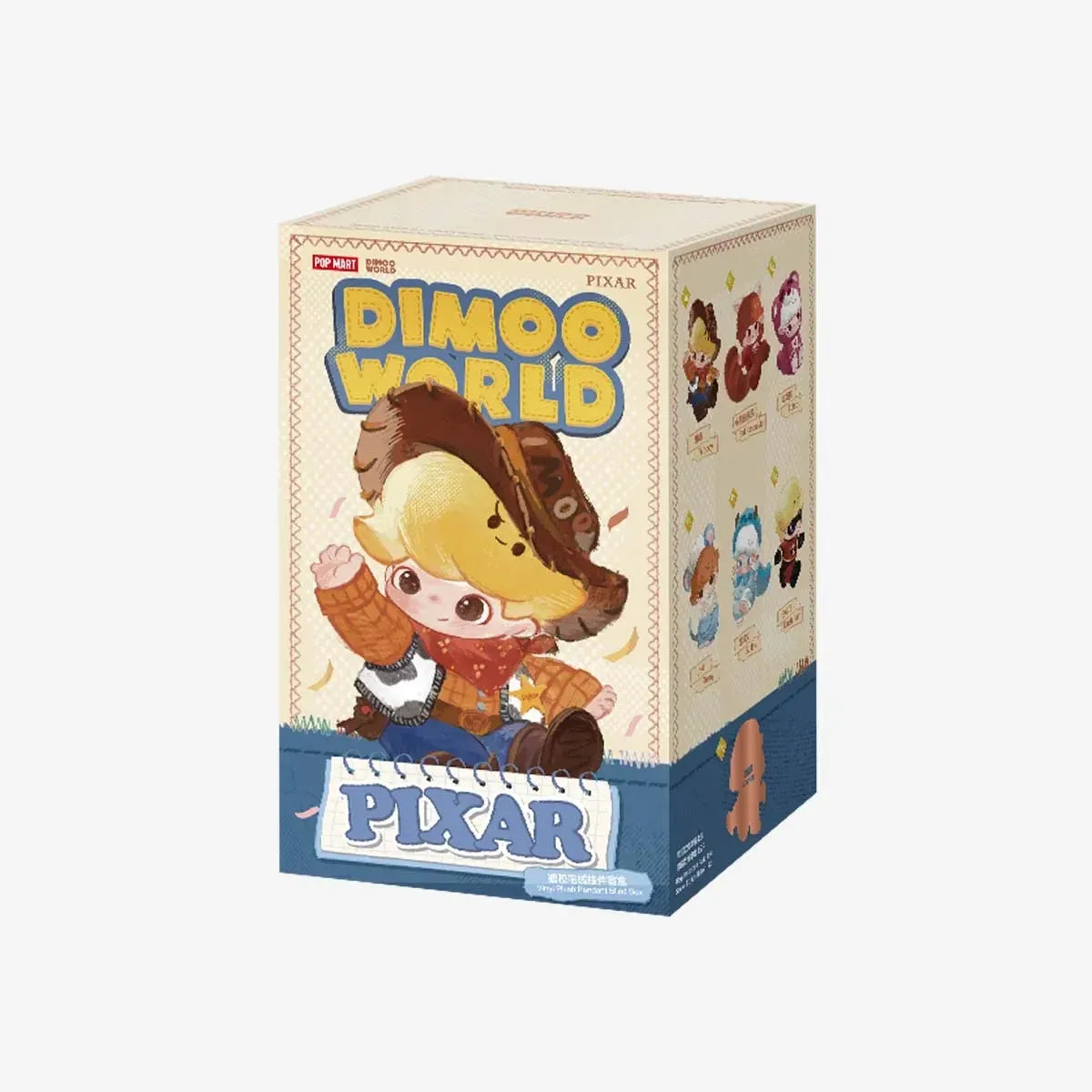 POP MART Authentic DIMOO WORLD × TOY STORY Dimoo Plush Mystery Box 6 Designs