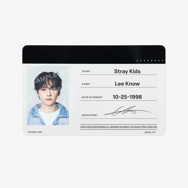 STRAY KIDS - [RUN IT JAPAN] PROFILE CARD SET