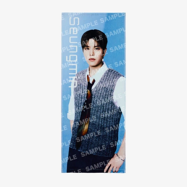 STRAY KIDS - [RUN IT JAPAN] PHOTO FACE TOWEL