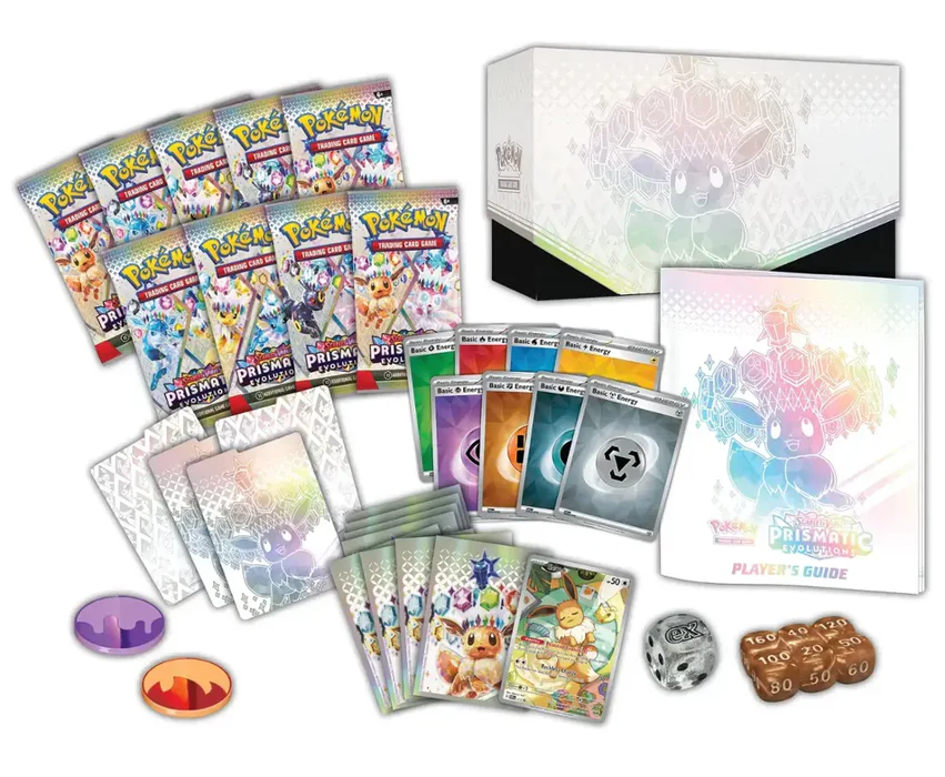 Pokémon TCG - Scarlet and Violet - Prismatic Evolutions - Elite Trainer Box