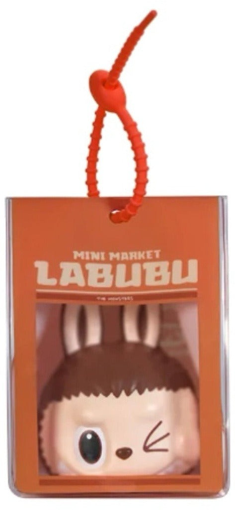 POP MART Authentic THE MONSTERS Labubu Wacky Mart Series Squishy Charm Mystery Box (1 Piece)