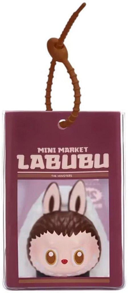 POP MART Authentic THE MONSTERS Labubu Wacky Mart Series Squishy Charm Mystery Box (1 Piece)