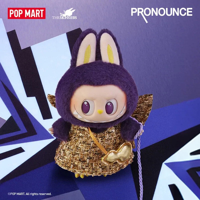 POP MART Authentic THE MONSTERS Labubu x PRONOUNCE - WINGS OF FORTUNE Figures Plush