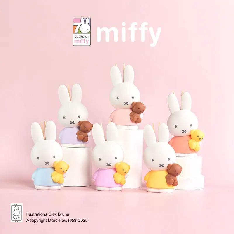MIFFY Authentic Bunny Holding Bear Scent Diffuser Mystery Box
