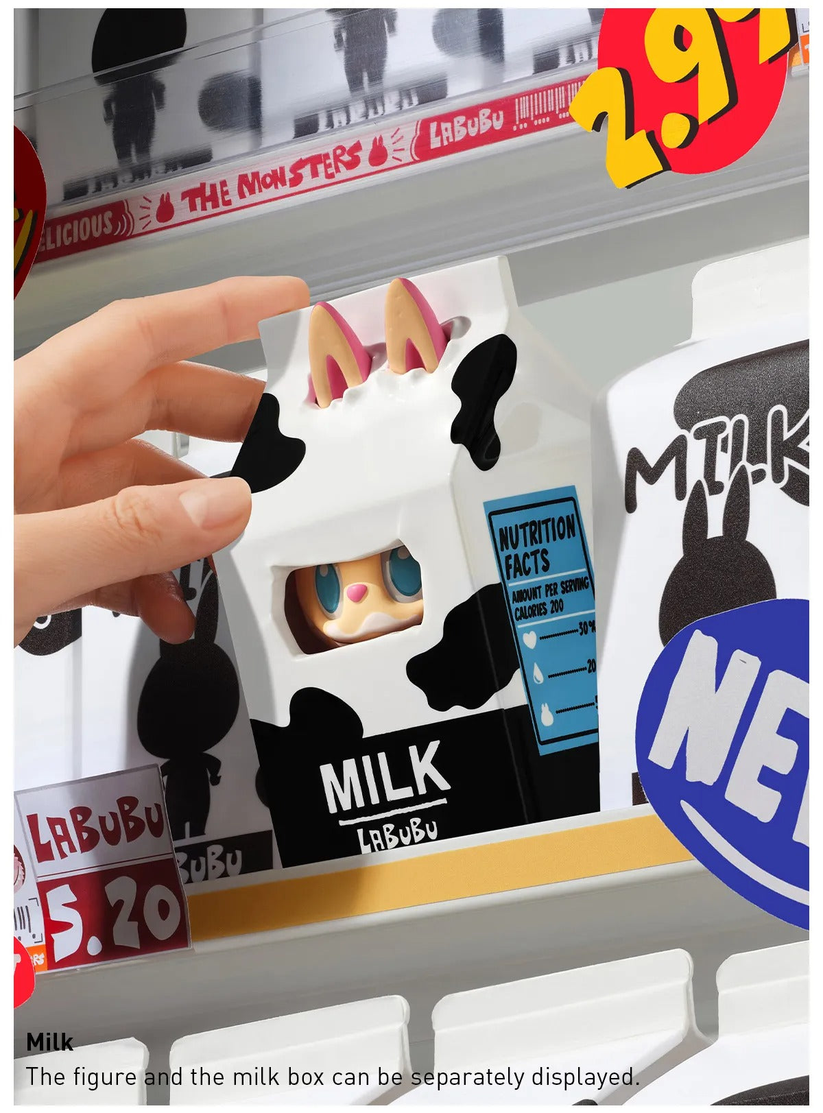 THE MONSTERS Wacky Mart 4ピース 100% AUTHENTIC THE MONSTERS WACKY MART SERIES FIGURES TREND