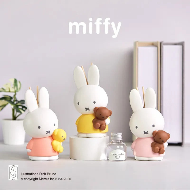MIFFY Authentic Bunny Holding Bear Scent Diffuser Mystery Box
