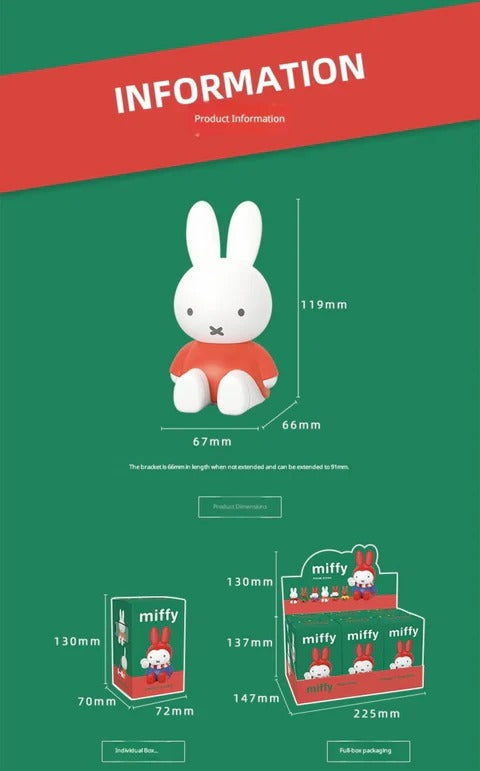 MIFFY Authentic Phone Holder Winter Series Mystery Box 6 Designs