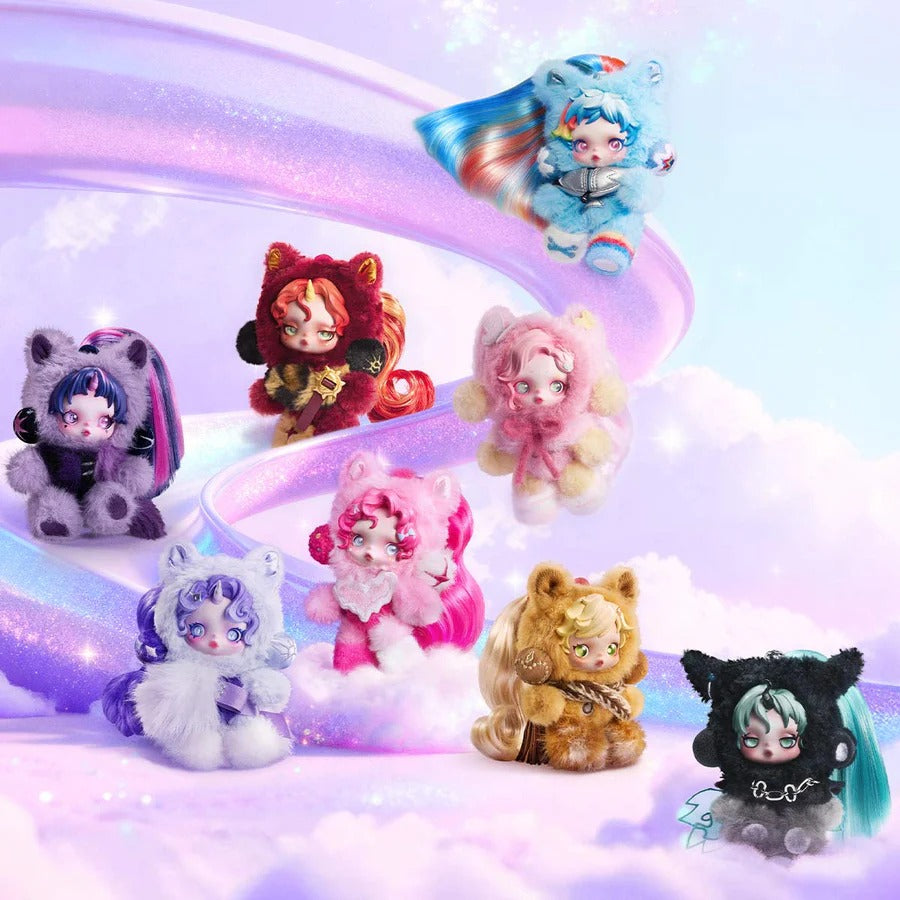 POP MART Skullpanda × My Little Pony Series Plush Mystery Box 6 Designs