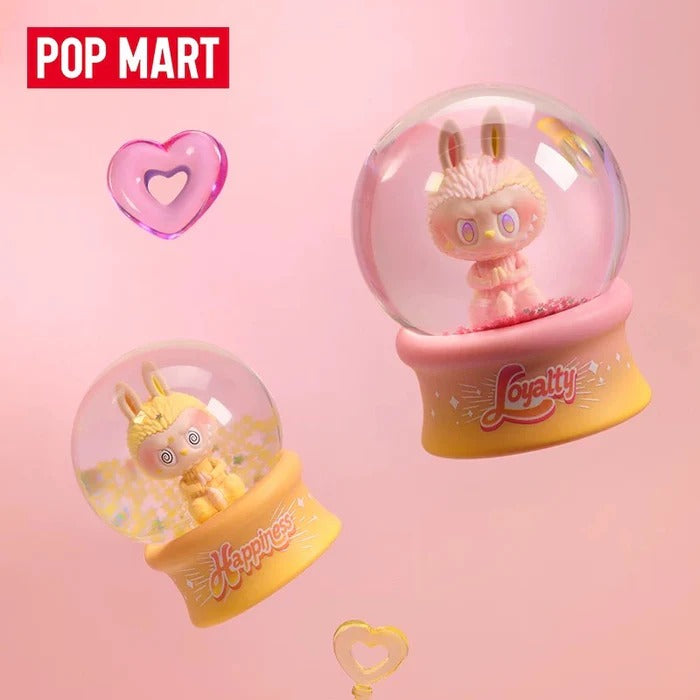 POP MART Authentic THE MONSTER Labubu Crystal Ball Mystery Box 6 Design