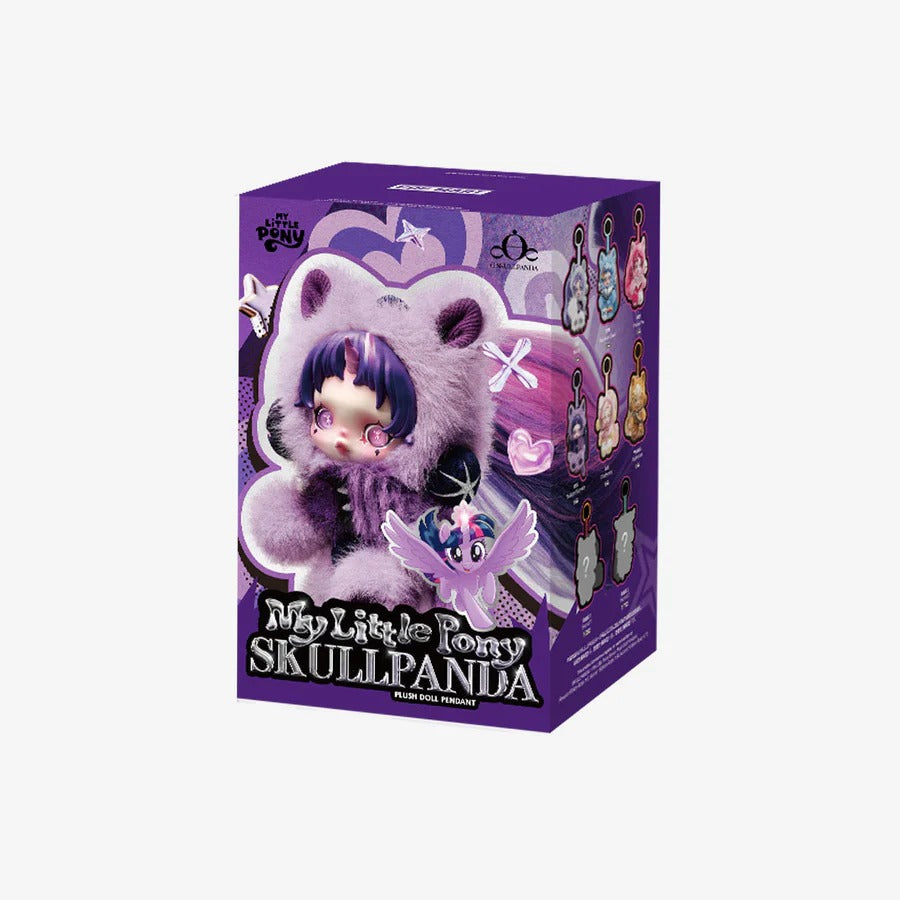 POP MART Skullpanda × My Little Pony Series Plush Mystery Box 6 Designs