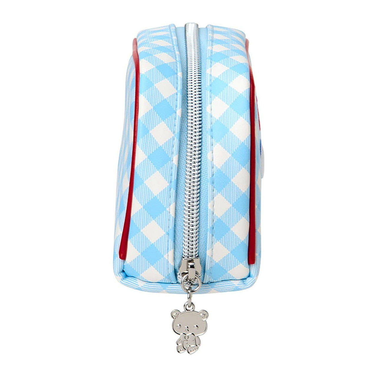 SANRIO© Cinnamoroll With Bear Plaid Block Pouch (Japan Limited Edition)