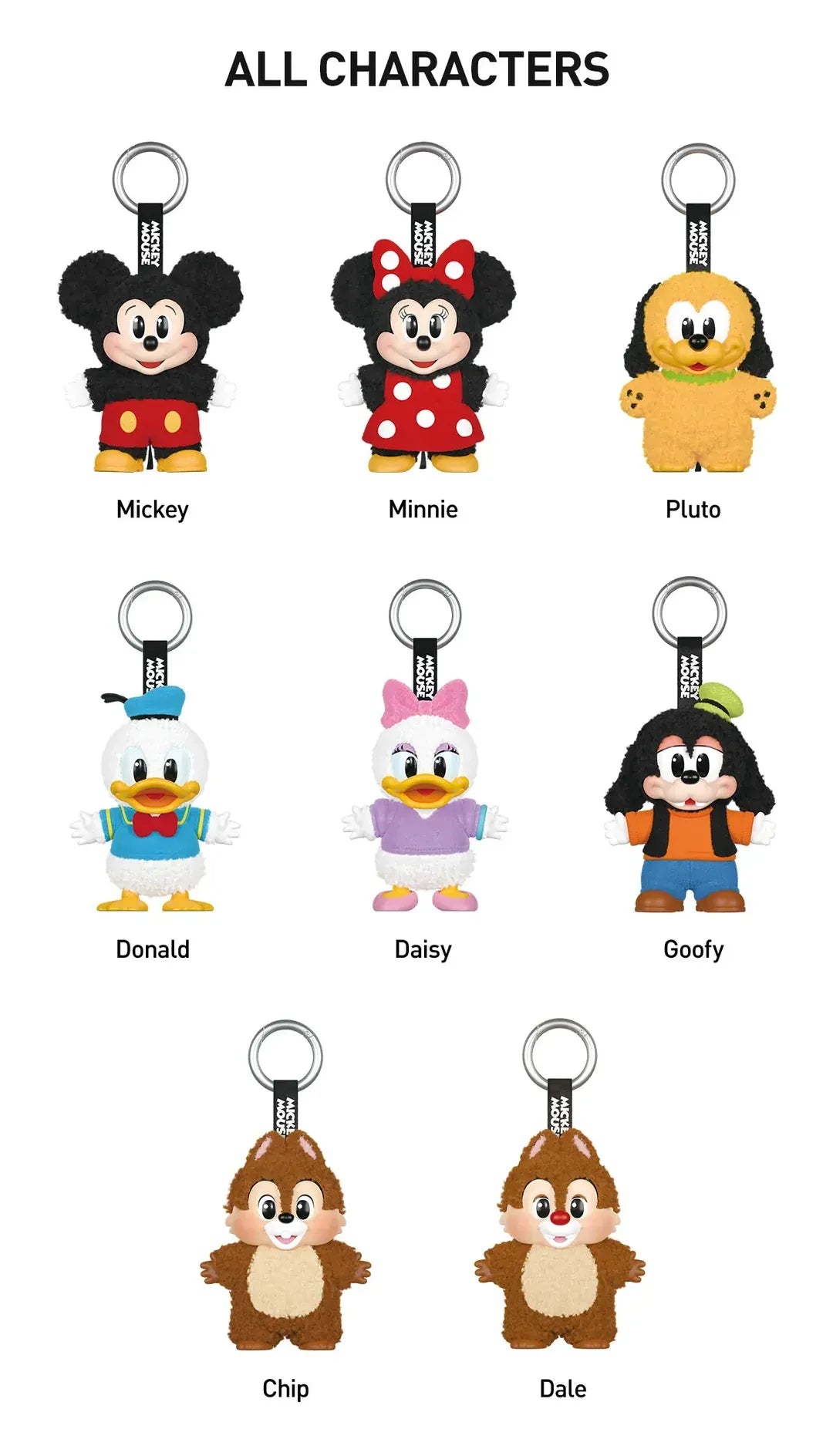 【超歓迎】 POP Keychain Together Cute Family Mickey Authentic MART キーホルダー・アクリルキーホルダー