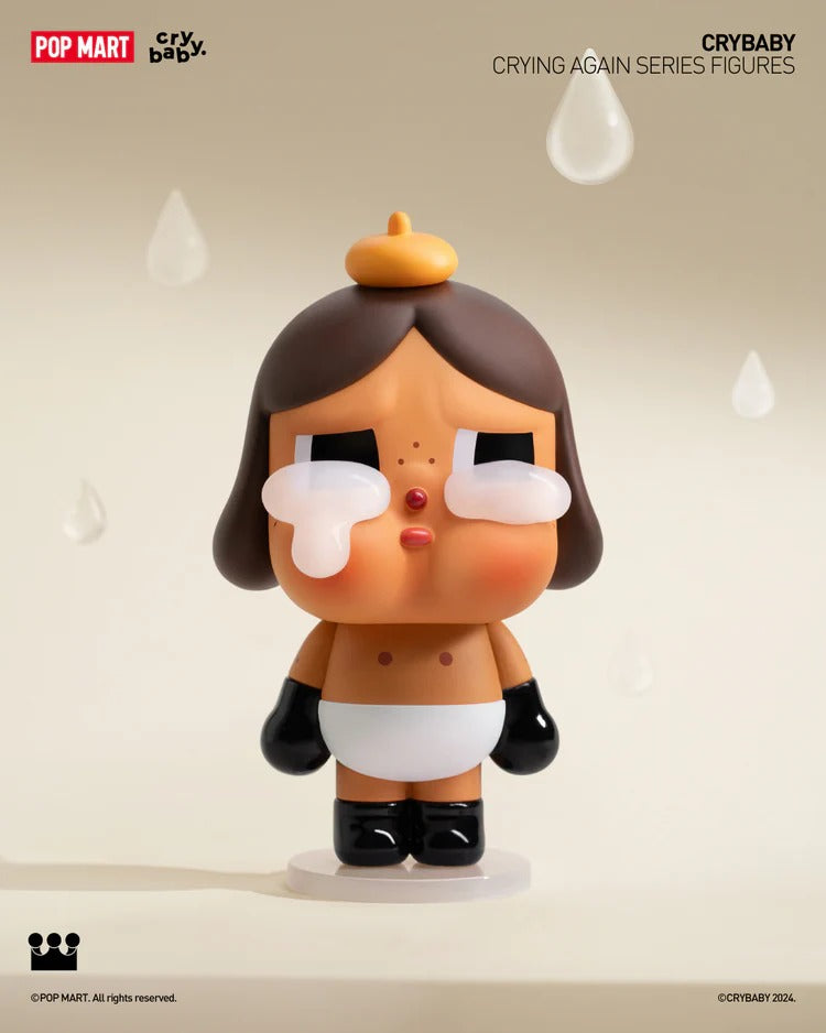POP MART Authentic CRYBABY Crying Again Series Figures 12 Design Mystery Box (1 Piece)