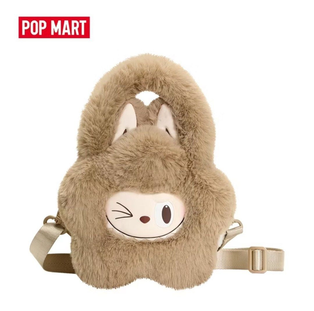 POP MART Authentic THE MONSTERS Labubu Flower Plush Bag