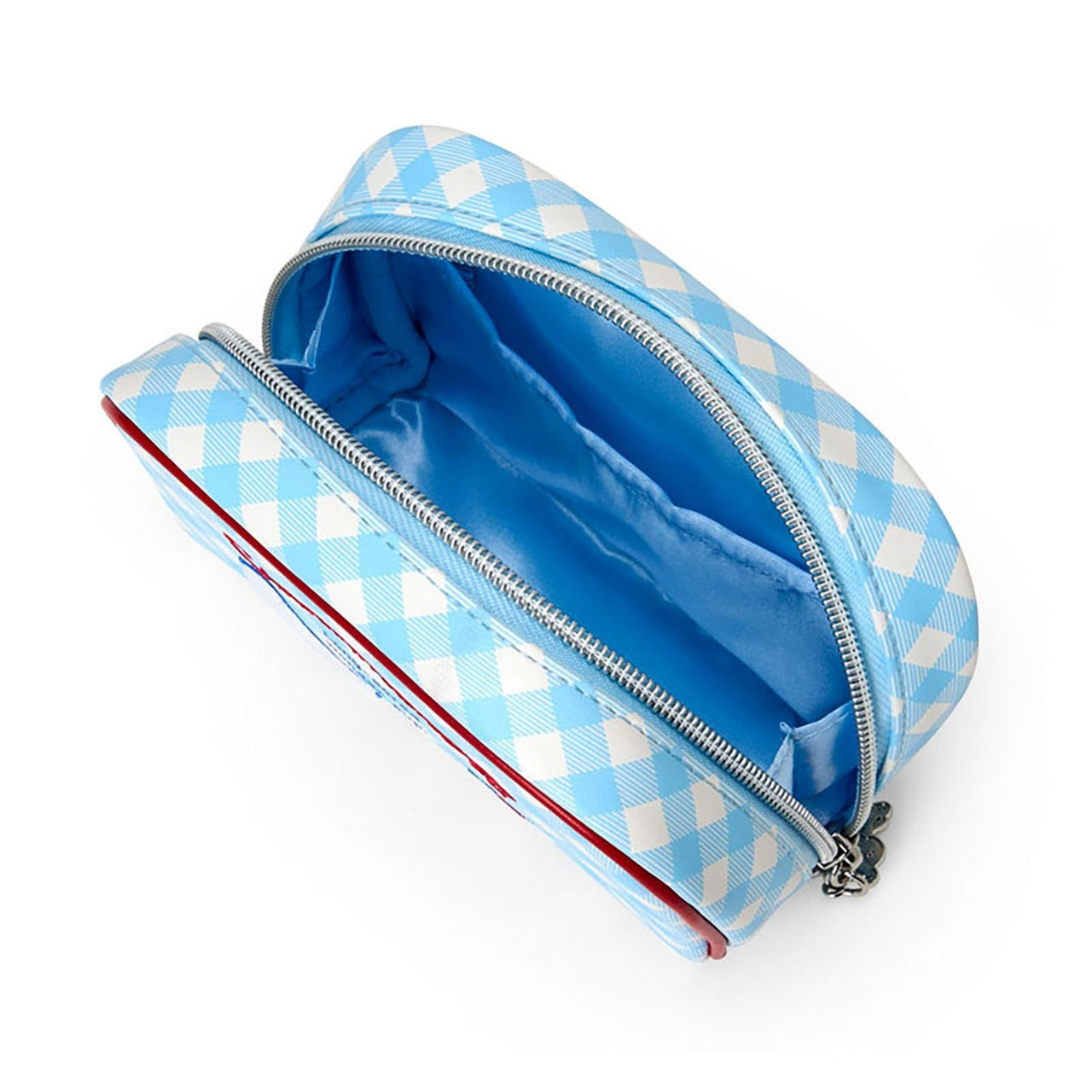 SANRIO© Cinnamoroll With Bear Plaid Block Pouch (Japan Limited Edition)