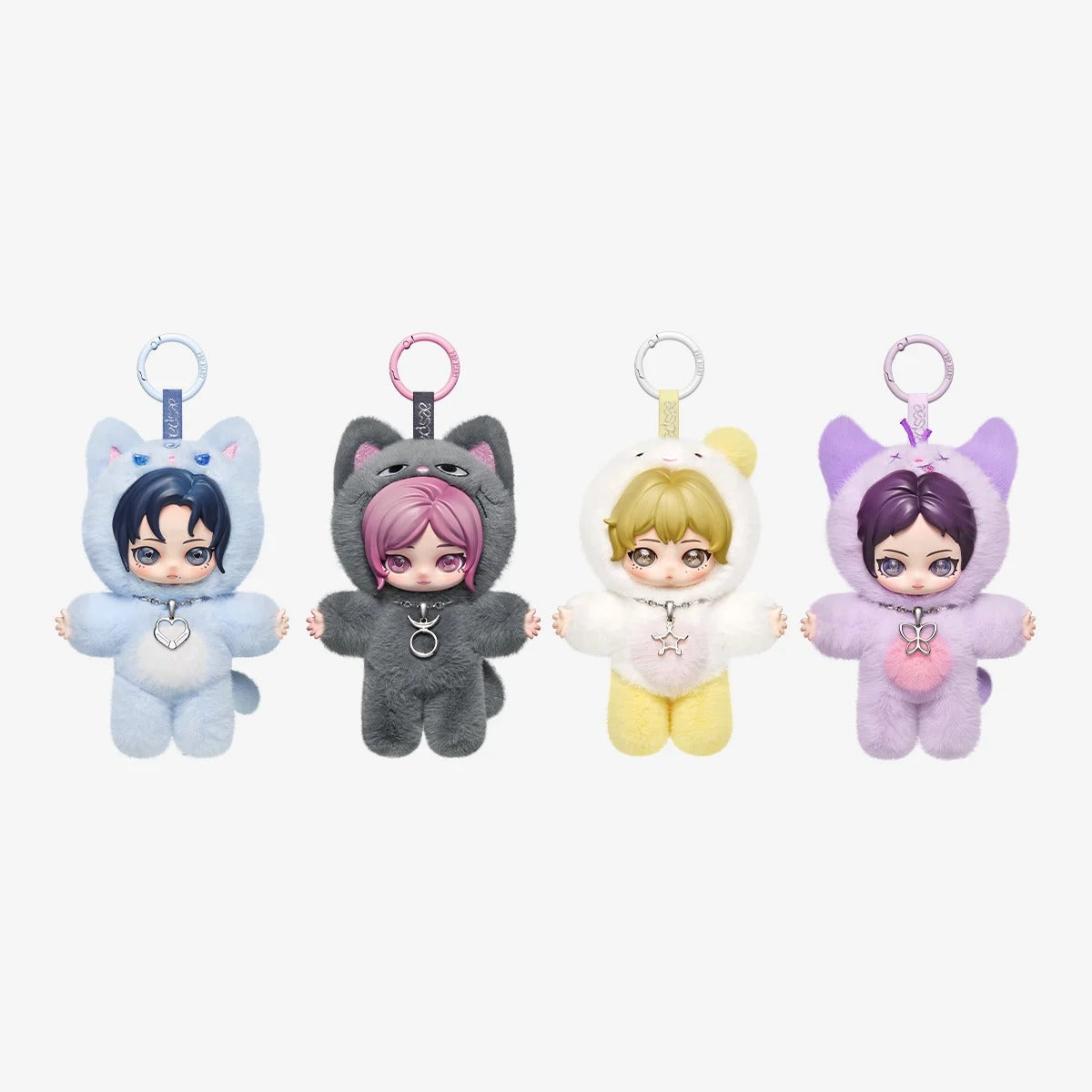 POP MART x Aespa Authentic Fluffy Club Series Vinyl Plush Mystery Box 4 Designs