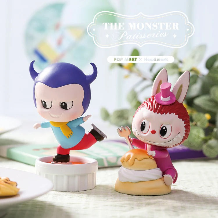 POP MART Authentic THE MONSTERS Labubu  Figure Patisseries Mystery Box 12 Design (1 Piece)