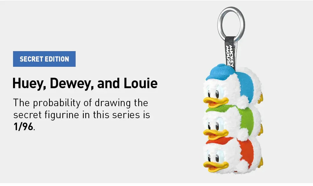 POP MART Authentic Mickey Family Cute Together Keychain Series Figures 8 Design (1 Piece)