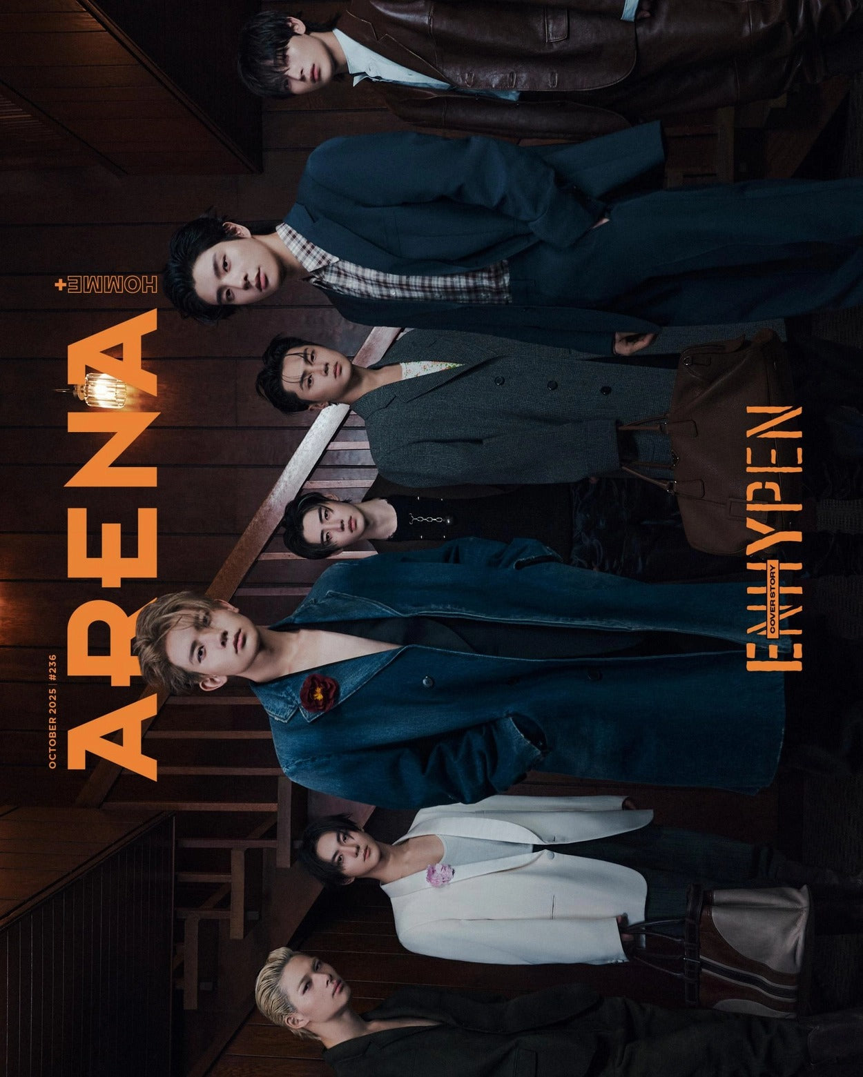 ARENA HOMME - 2025. 10 (COVER. ENHYPEN)