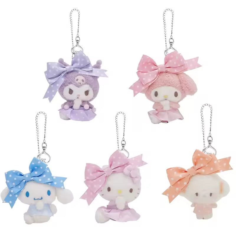 SANRIO Authentic Big Bow Hanging Plush
