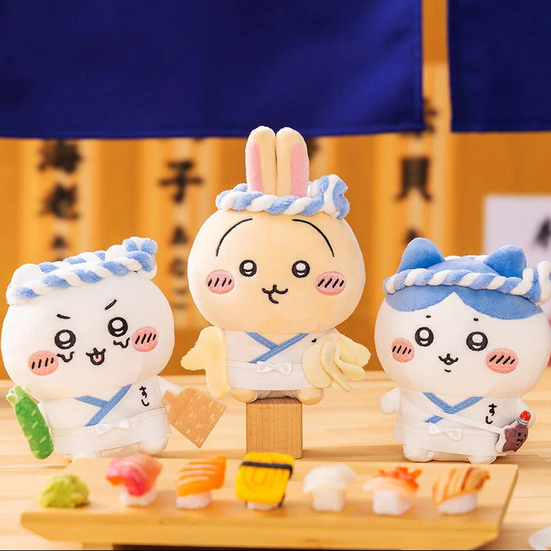CHIIKAWA© Authentic Sushi Master Hanging Plush