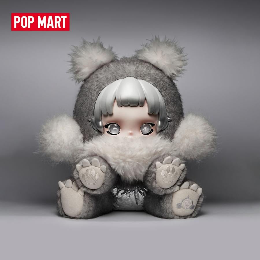 POP MART Authentic SKULLPANDA Punk Panda Plush Toy