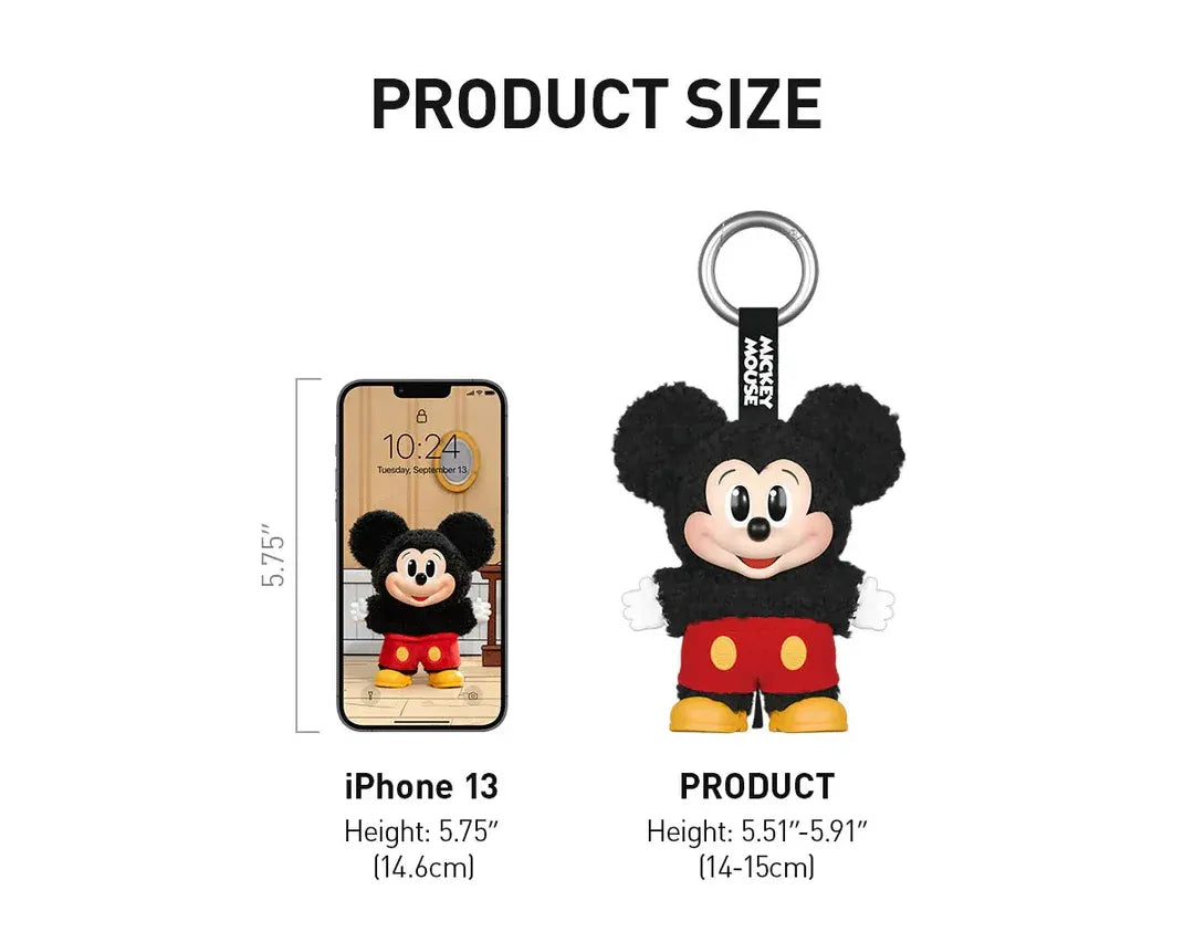 小物・アクセサリー Disney Mickey Family Cute Together Mickey Family Cute Together Key Chain POPMART × Disney