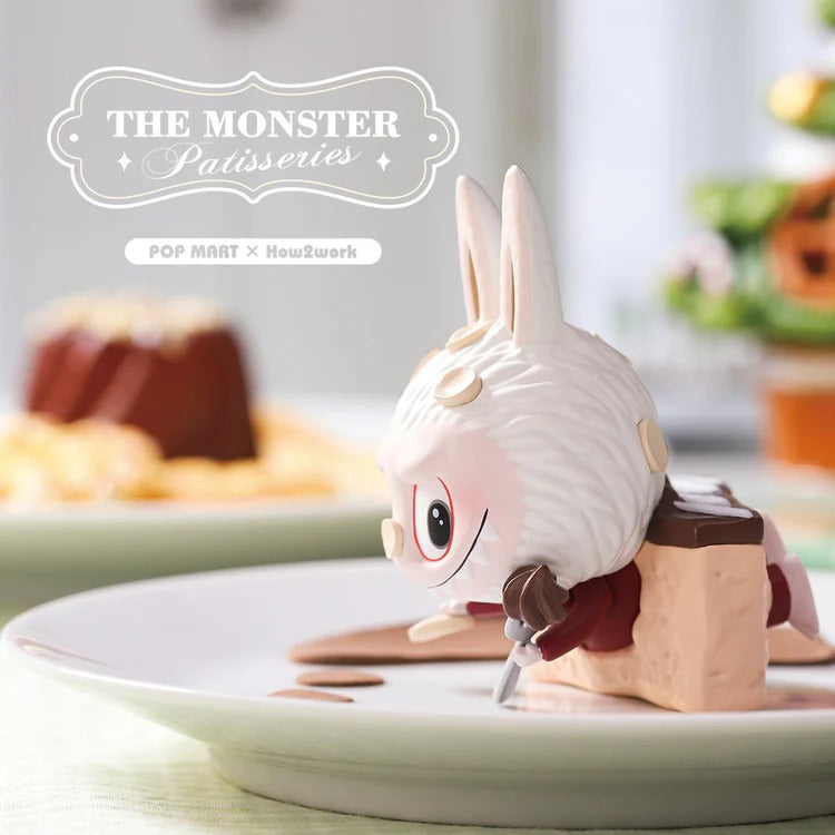 POP MART Authentic THE MONSTERS Labubu  Figure Patisseries Mystery Box 12 Design (1 Piece)