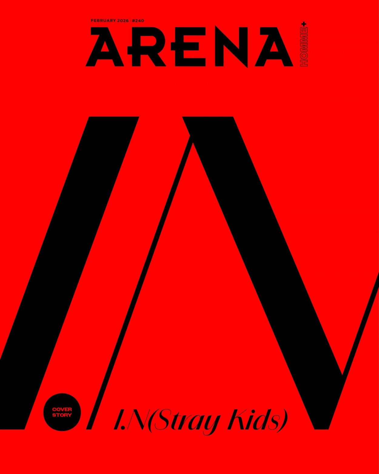 ARENA - 2026. 02 (COVER. STRAY KIDS I.N)