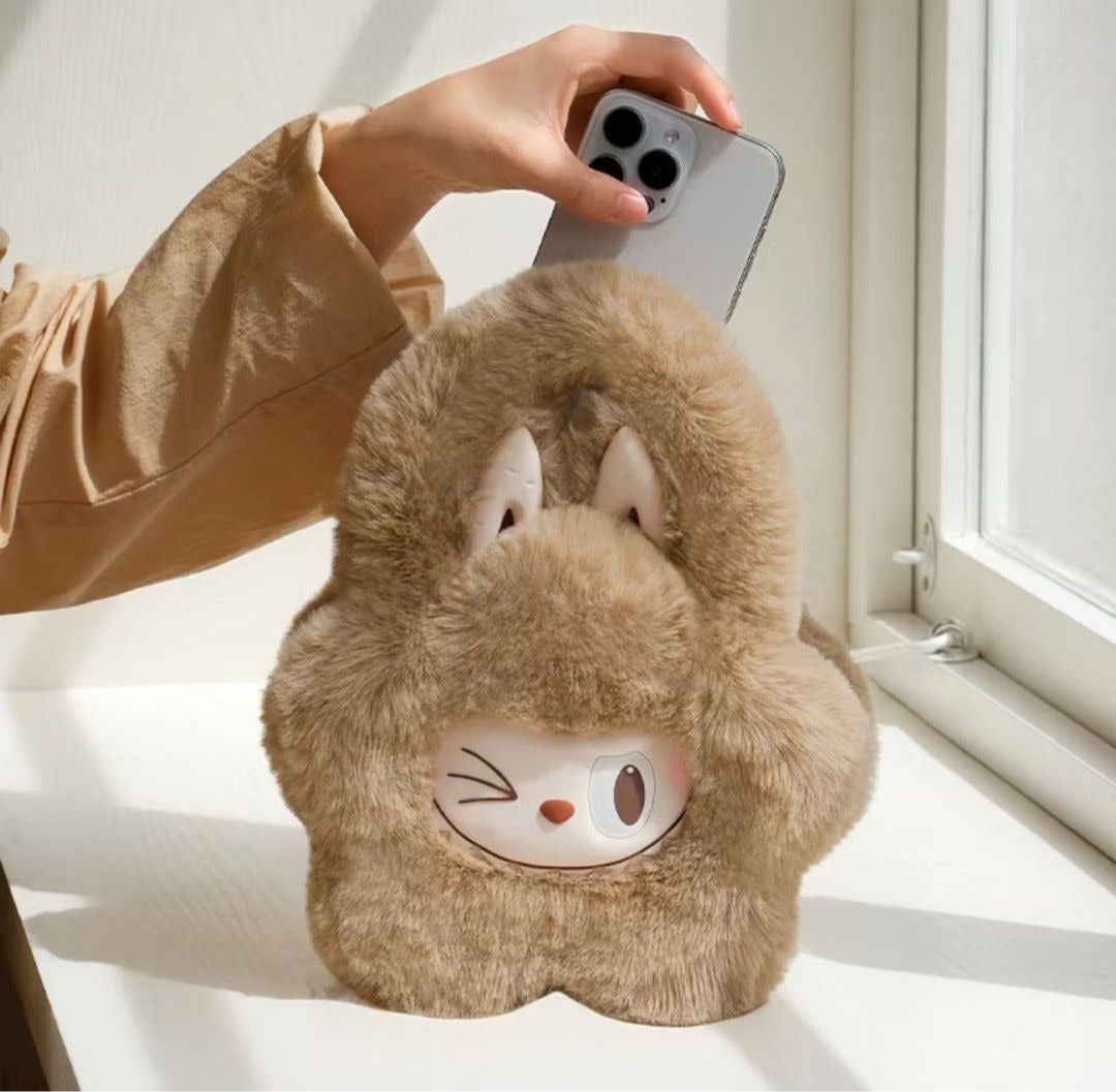 POP MART Authentic THE MONSTERS Labubu Flower Plush Bag
