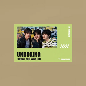 IN A MINUTE 1ST SINGLE ALBUM - UNBOXING: 'WHAT YOU WANTED'