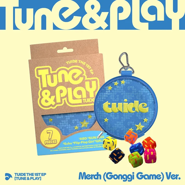 TUIDE THE 1ST EP - TUNE & PLAY (MERCH (GONGGI GAME) VER.)