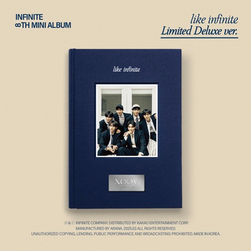 INFINITE 8TH MINI ALBUM - LIKE INFINITE (LIMITED DELUXE VER.)